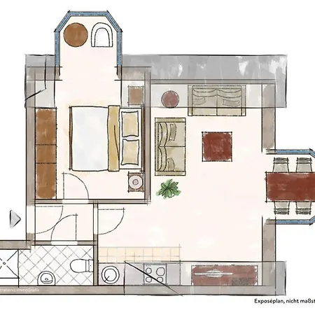 Apartment Cnsc422 - 2-raum Cappel-Neufeld